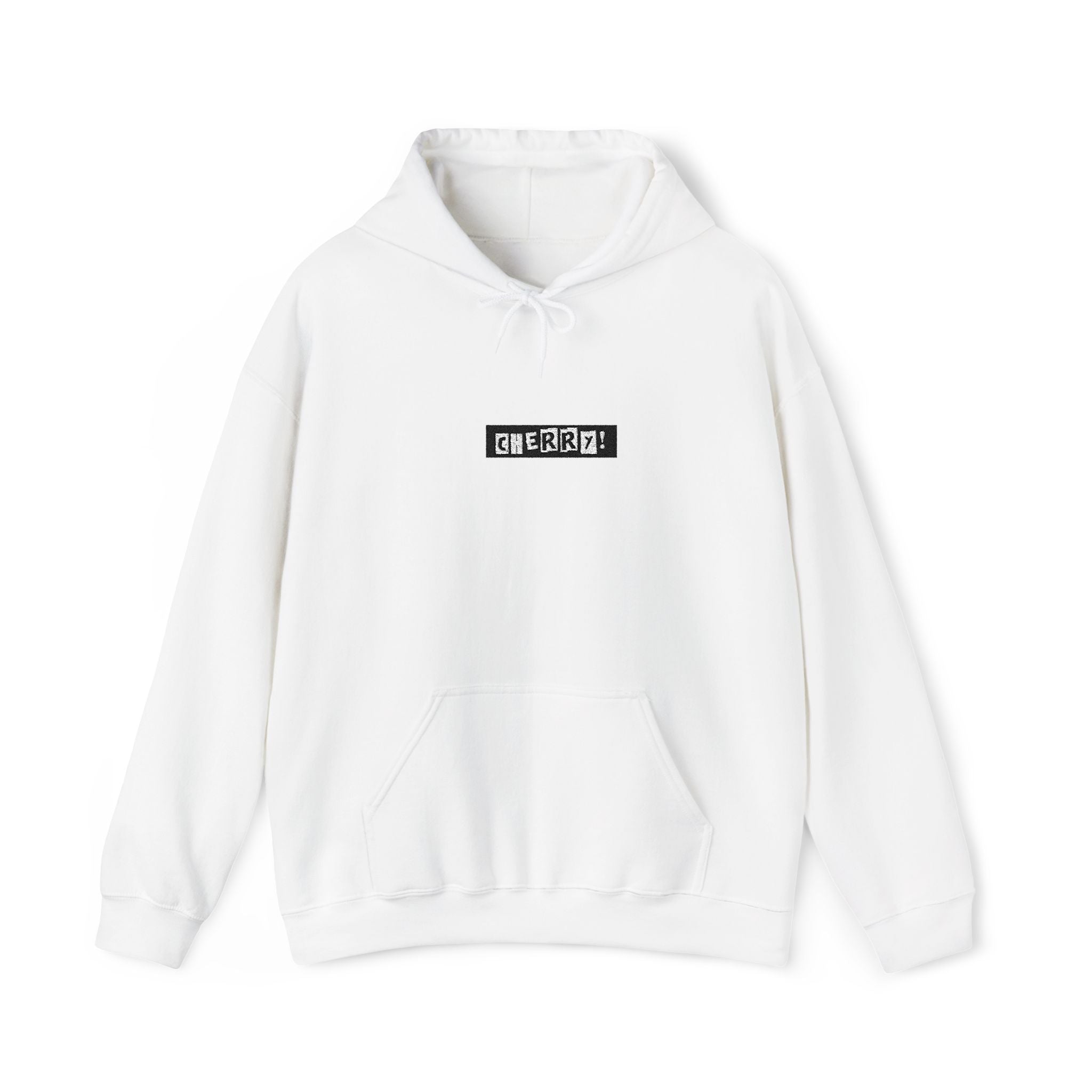 CHERRY! Embroidered Box Logo Pullover